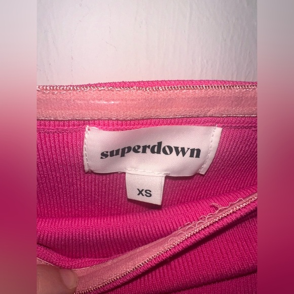 Superdown Perla Ombre Mini Dress in Pink Ombre Sz XS - Picture 5 of 5